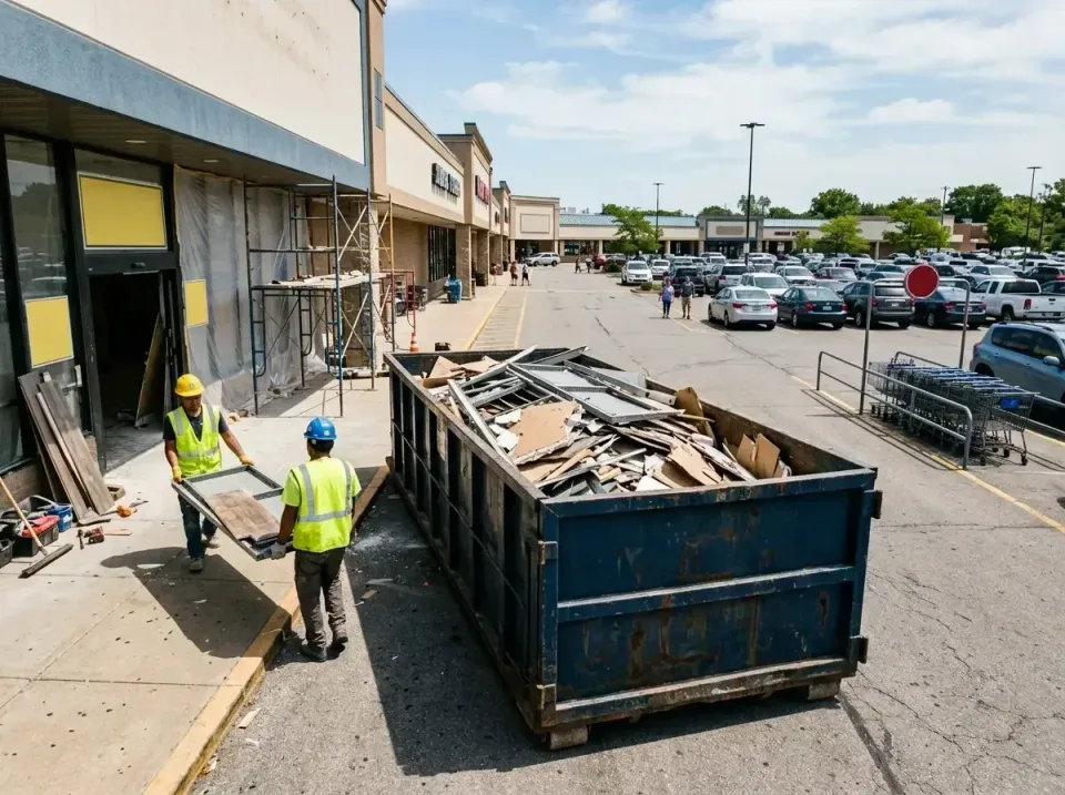 retail-store-renovation-debris-003 — frequently asked questions, Roll-off Dumpster Rentals in Jenks, OK